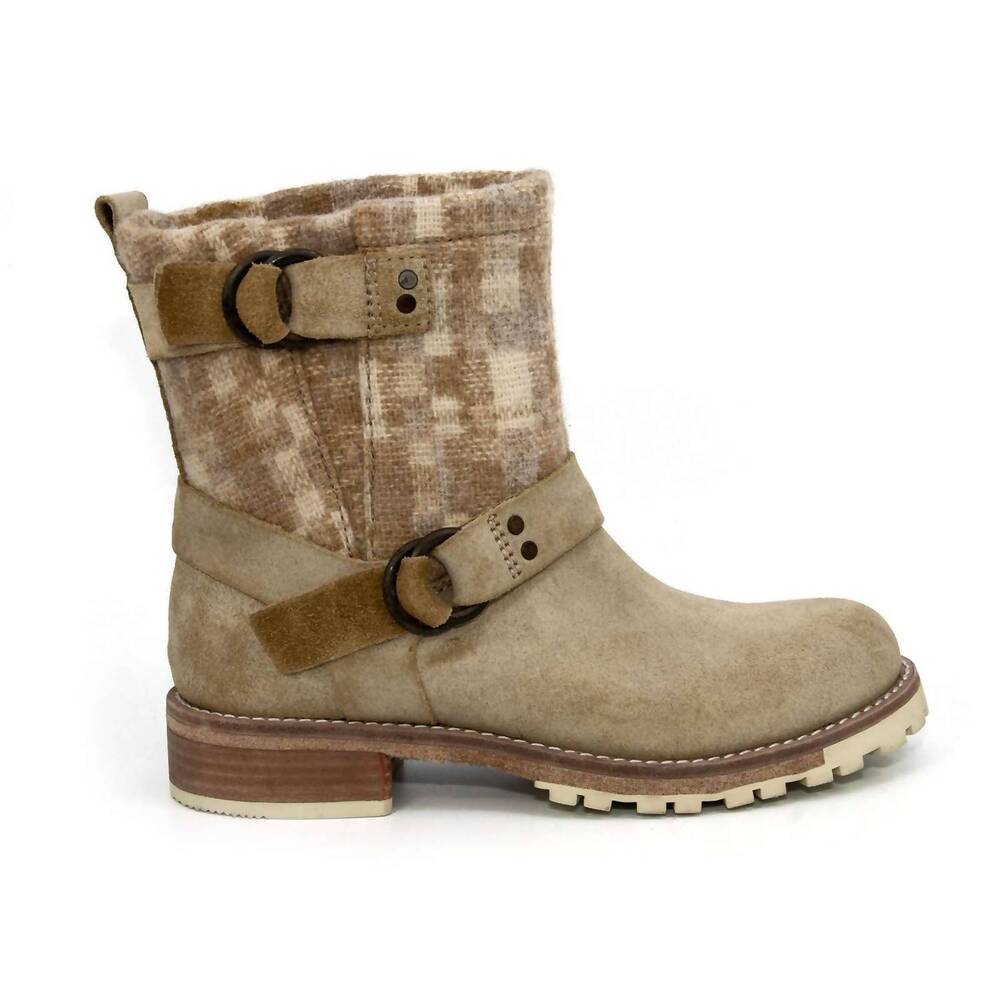 NEW WOOLRICH women's baltimore harness boots in teak